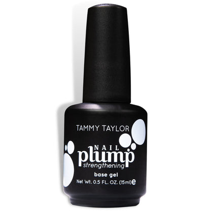 Tammy Taylor Nail Plump Strengthener | Hard Gel for Nails | Clear Nail Polish Strengthener and Growth Treatment | Magic Base Coat Strengthening Protector Formula