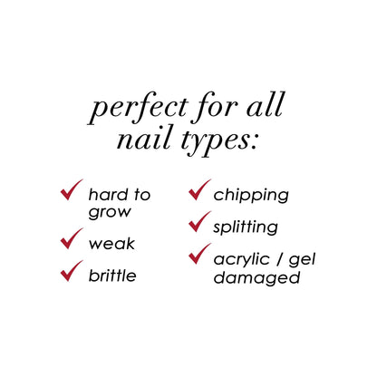 Dermelect High Maintenance Instant Nail Thickener - Nailcare Top Coat with Keratin Protein Peptides, Strengthening, Hardening Protective High Shine