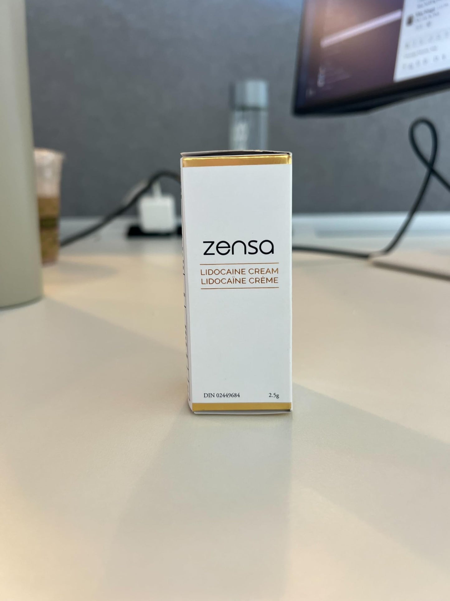 Zensa Numbing Cream 5% Lidocaine – Maximum Strength Topical Anesthetic with Vitamin E for Pain Relief from Hemorrhoids - Vegan & Cruelty-Free, Water-Based, Physiologic pH for Sensitive Skin 2.5 g ZensaBuy Supplements Australia