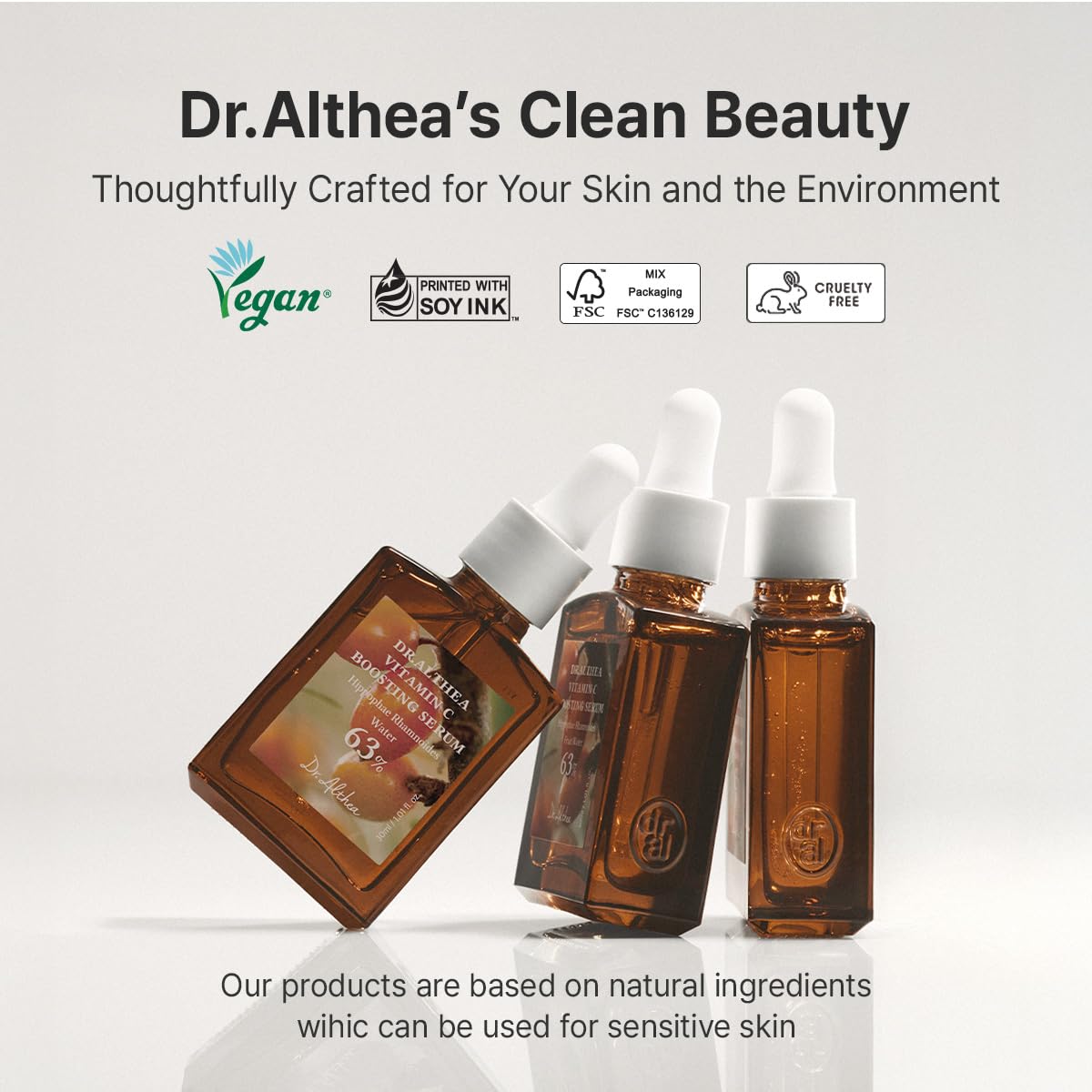 Dr.Althea Vitamin C Boosting Serum | Daily Facial Serum with TRANEXAMIC ACID for All Skin Types | Helps Remove Dark Spots & Uneven Skin Tone | Korean Vegan Skin Care