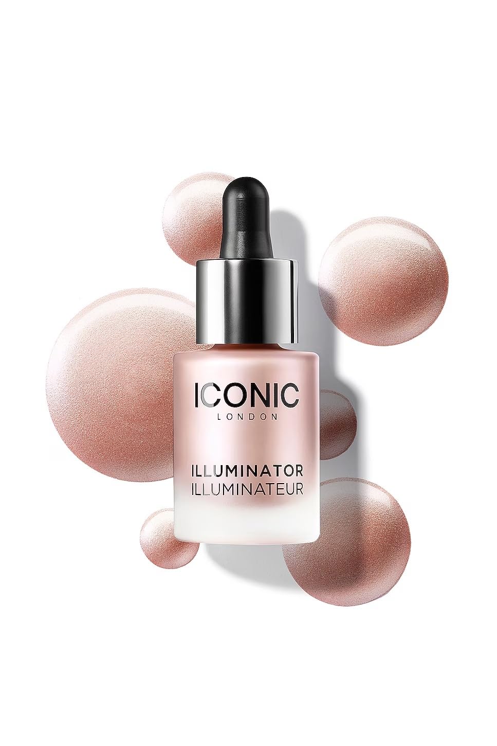 ICONIC LONDON Illuminator - Liquid Highlighting Drops for a Radiant Glow, Cruelty-Free, Vegan Makeup, Shine (Pink Pearl) 0.45 Fl oz ICONIC LONDON buy supplements Au