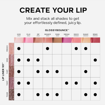 Saie Lip Liner 101 - Lip Pencil Made with a Creamy, Soft Matte Formula for a Naturally Framed or Fully Filled Look - Supercharged with Shea Butter & Jojoba Oil - Tease (.05 oz) SaieBuy Supplements Australia