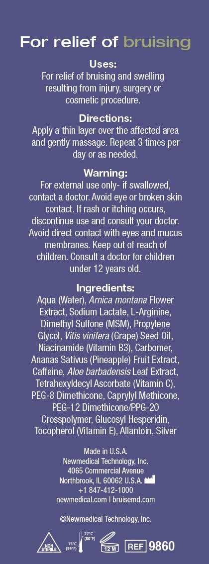 BruiseMD Topical Gel for Bruising and Swelling, 20% Arnica, Bromelain, Caffeine, Advanced Concentrated Bruise Treatment Formula, 60g (2 fl oz) BruiseMDBuy Supplements Australia