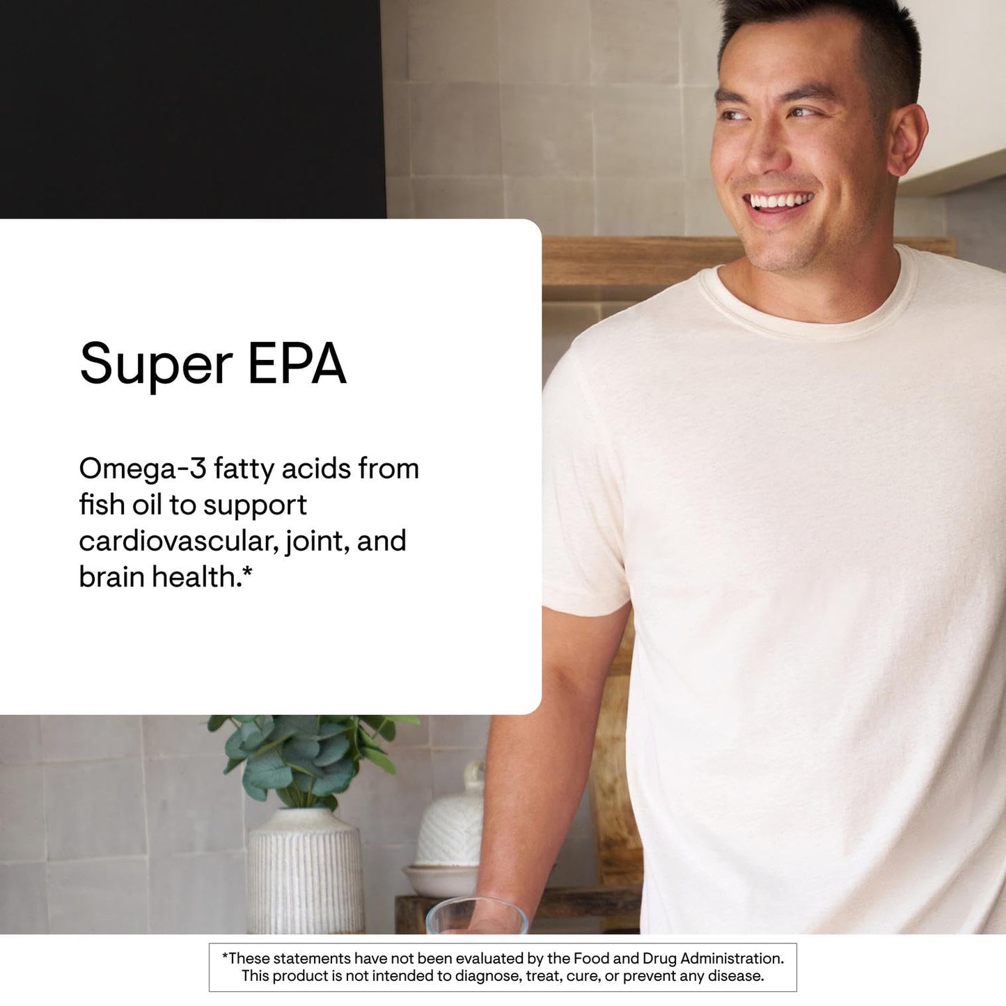 THORNE - Super EPA - Omega-3 Fish Oil Supplement with EPA & DHA from Sustainably Sourced Fish - Supports Brain, Skin, Joint & Heart Health* - Third-Party Certified