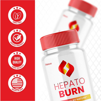 (3 Pack) Hepato Burn Capsules - HepatoBurn Supplement Pills Advanced Formula Wait Premium Blend All Natural Loss Support for Men Women, Hepataburn Reviews Maximum Strength Burner Health (180 Capsules) Vitaluxa buy supplements Au
