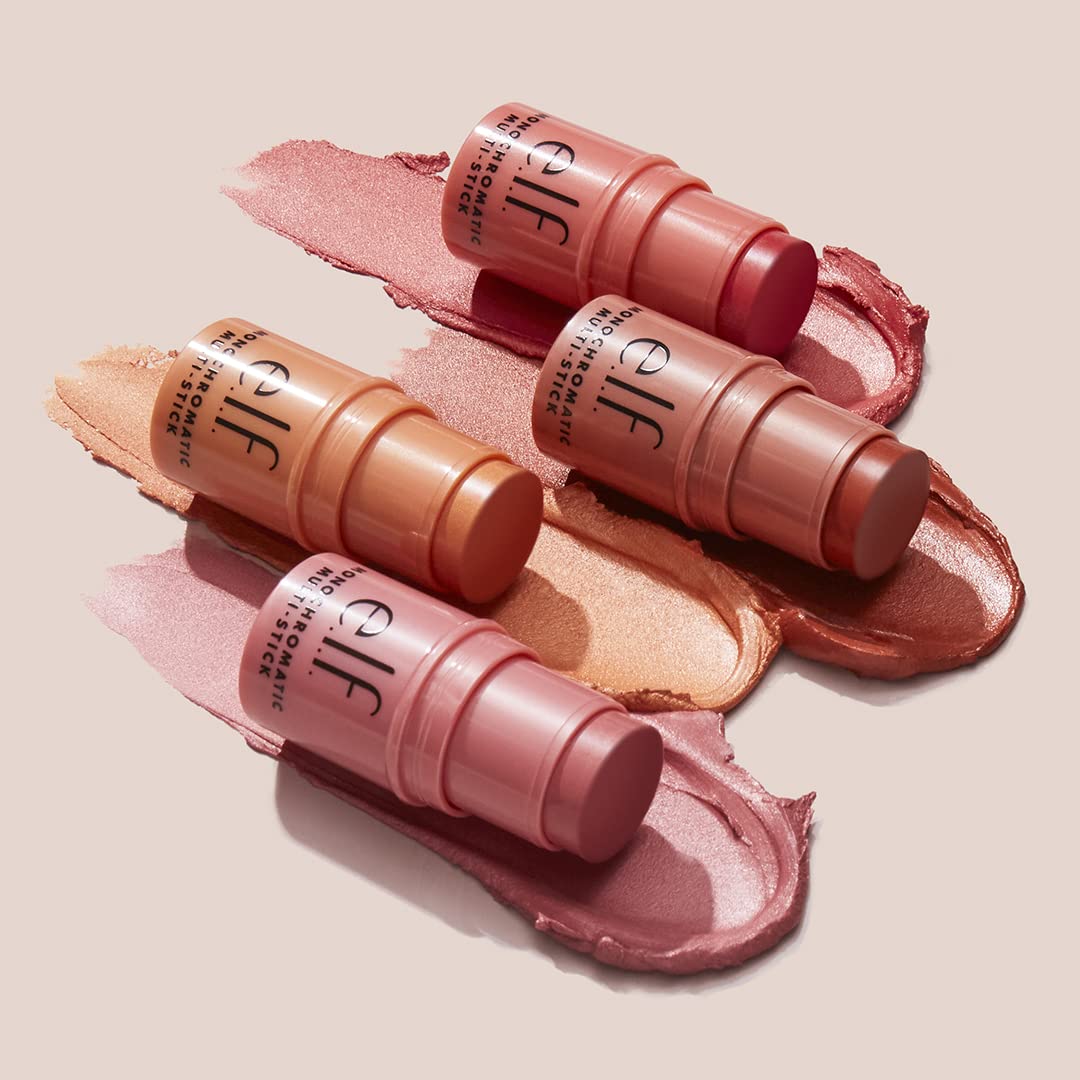 e.l.f., Monochromatic Multi Stick, Creamy, Lightweight, Versatile, Luxurious, Adds Shimmer, Easy To Use On The Go, Blends Effortlessly, Sparkling Rose, 0.17 Oz e.l.f.Buy Supplements Australia