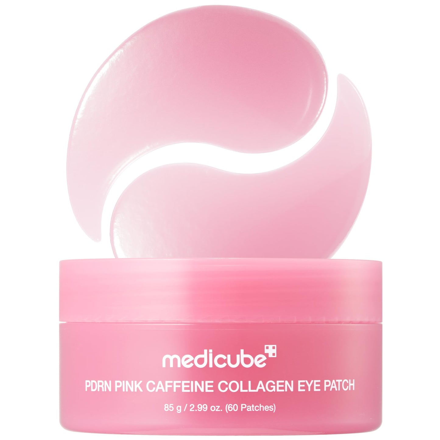 medicube PDRN Caffeine Collagen Eye Patch | Gel Eye Patches for the appearance of Dark Circles, Undereye Bags
