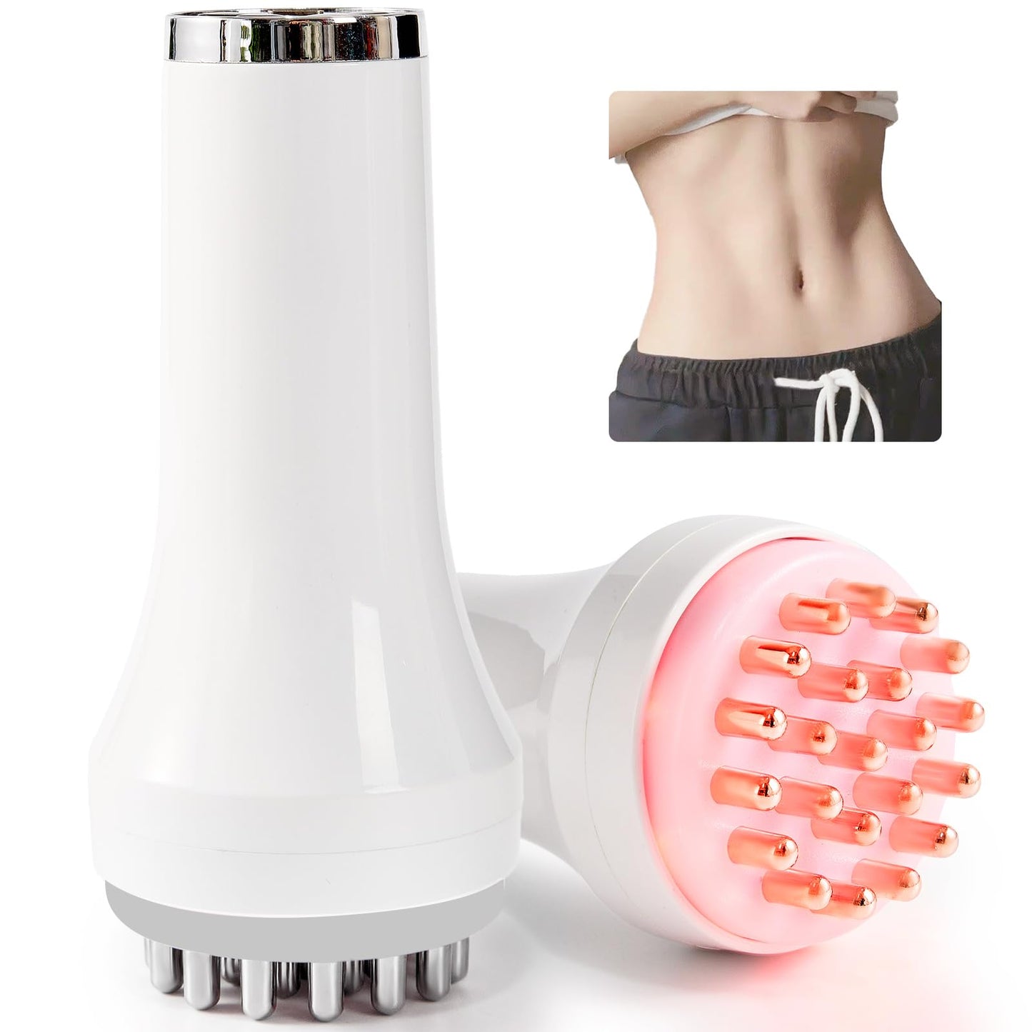 DiDEER Lymphatic Drainage Massager & Anti Cellulite Massage Tool, for Legs, Arms & Belly, Body,Helps Reduce Stretch Marks & Cellulite,with Microcurrent, Light Heat & Vibration DiDEER buy supplements Au
