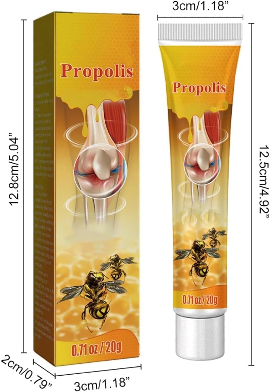 Bee Venom Relief Cream, Bone & Joint Gel, Beevenom New Zealand Bee Venom Professional Gel, Propolis Professional Gel Joint Cream （3PCS） JeurLrokBuy Supplements Australia