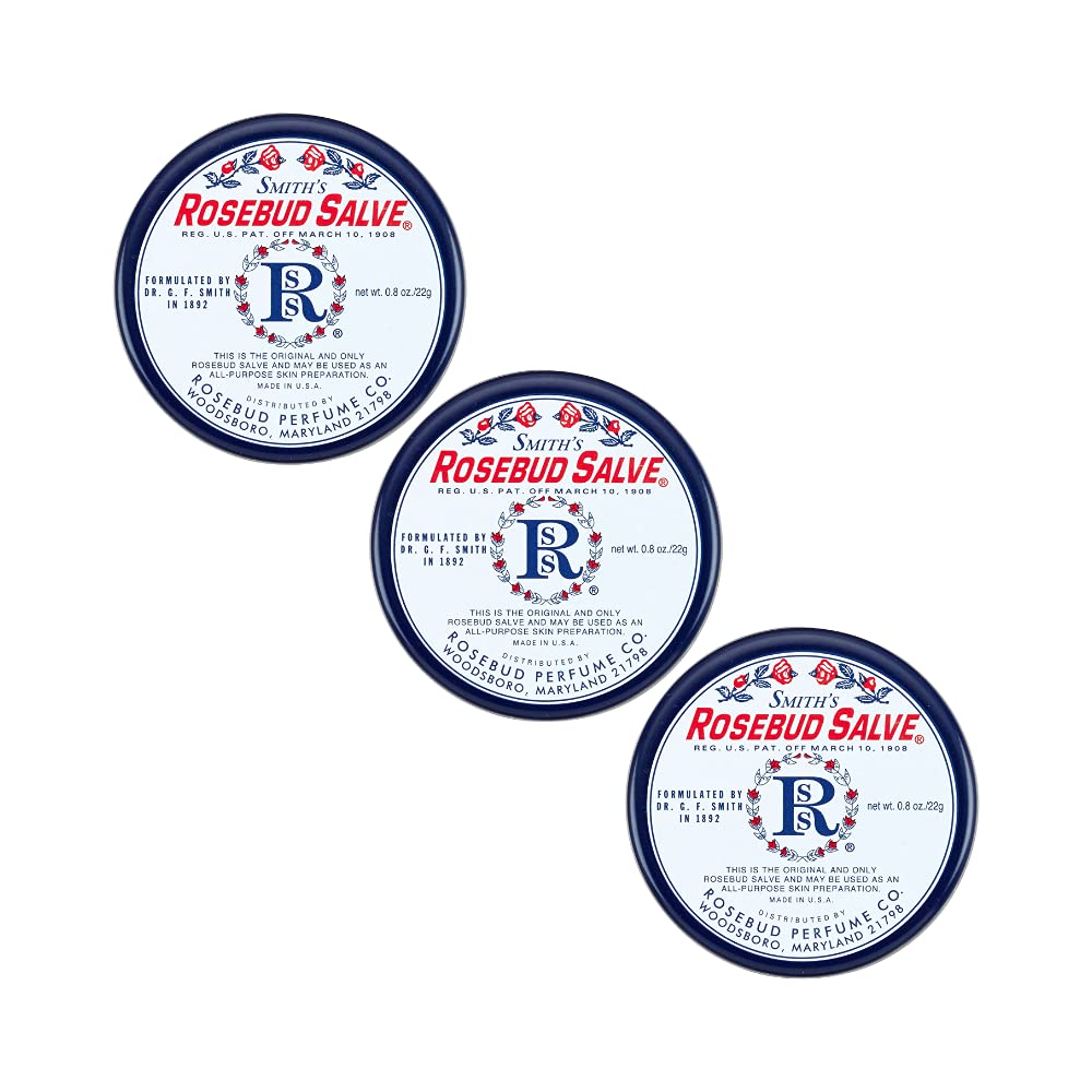 Smith's Rose Lip Balm Bulk- 3x0.5oz Premium All Purpose Lip Gloss Tubes & 3x0.8oz Lip Treatment Salve - Trio Lip Balm Tubes for Plump Lips & Cracked Skin Care - Christmas Gift Set, EBook GenericBuy Supplements Australia
