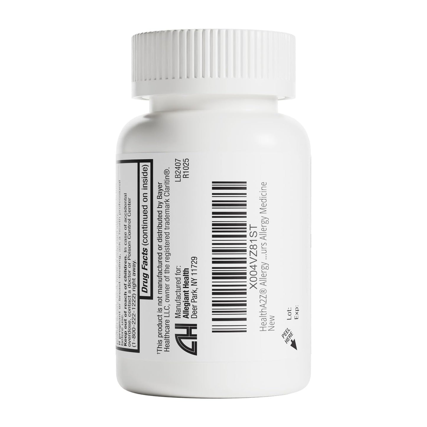 HealthA2Z® Allergy Relief, Loratadine 10mg Antihistamine, 500 Dye Free Tablets, Relief from Itchy Throat, Sneezing, Runny Noses, 24-Hours Allergy Medicine HealthA2Z buy supplements Au