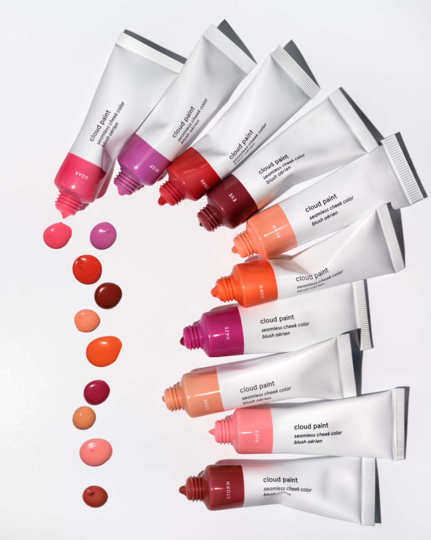 Glossier Cloud Paint Seamless Cheek Color 10ml (Wisp - a soft lilac.) GlossierBuy Supplements Australia