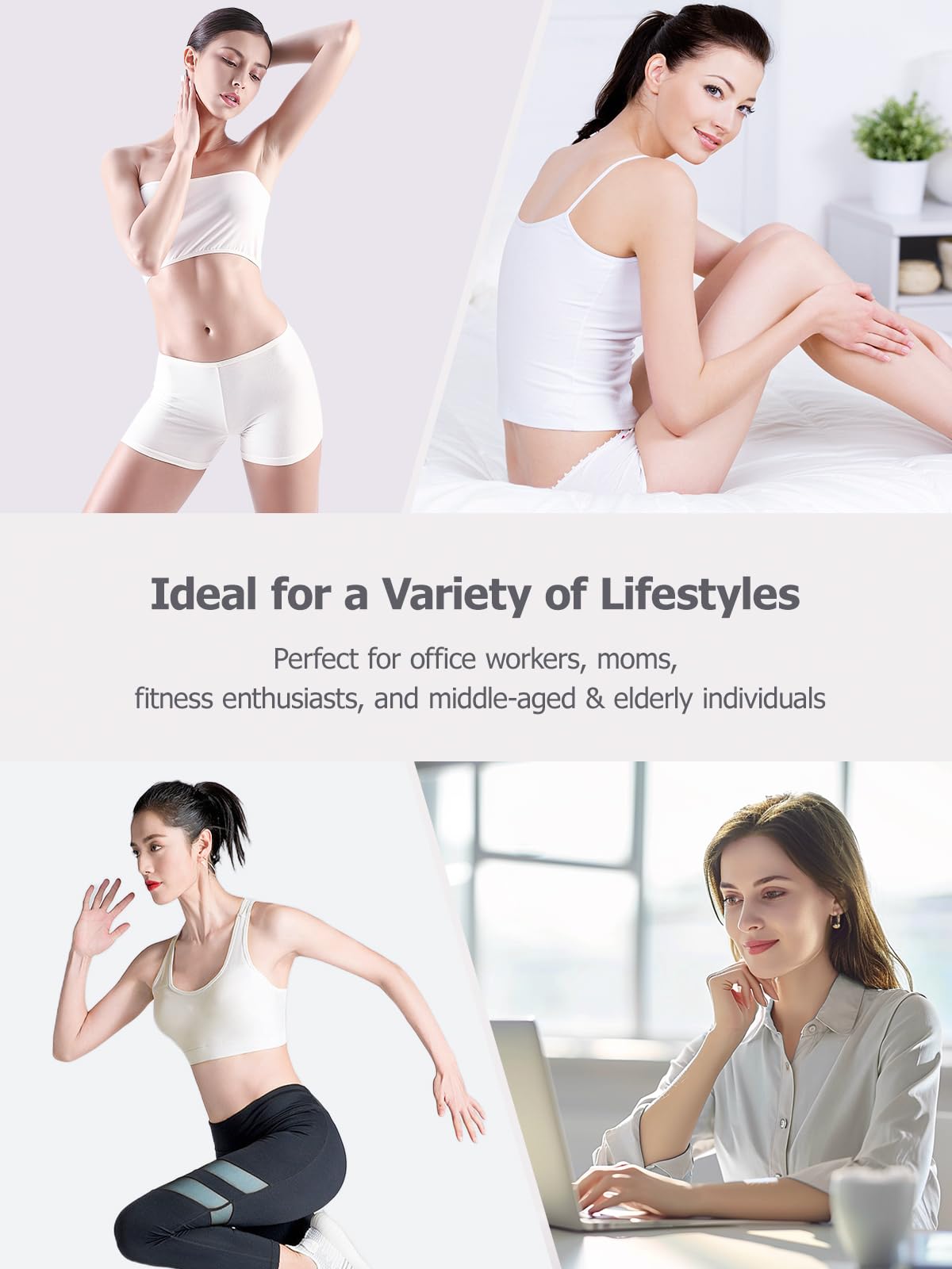 FEEOLA Lymphatic Drainage Massager & Cellulite Massage Tool, Helps Reduce Stretch Marks & Cellulite, for Legs, Arms & Belly, Body Sculpting Machine with Microcurrent, Light, Heat & Vibration FEEOLA buy supplements Au
