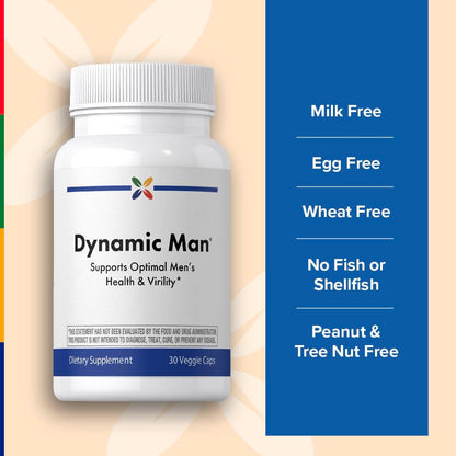 Stop Aging Now - Dynamic Man - Complex Supplement - 30 Vegetarian Capsules Stop Aging Now buy supplements Au