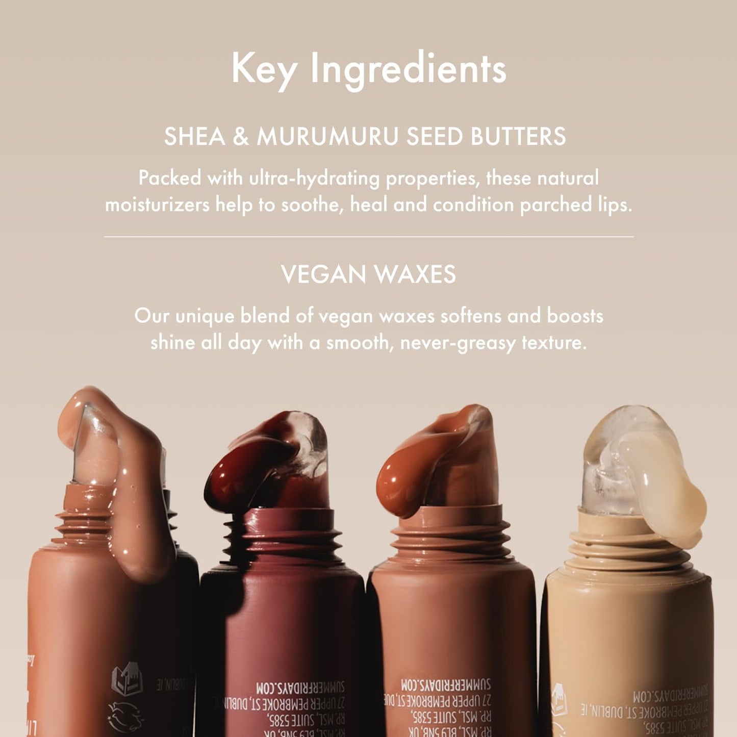 Summer Fridays Tinted Lip Butter Balm - Conditioning Vegan Lip Balm for Instant Moisture, Shine & Hydration - Sheer-Tinted, Soothing Skincare - Vanilla Beige (.5 Oz) Summer FridaysBuy Supplements Australia