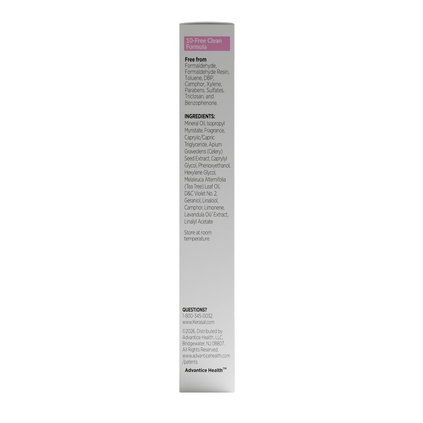 Kerasal Cuticle Cure Serum with Soft Cushion Tip Applicator, 0.13 oz