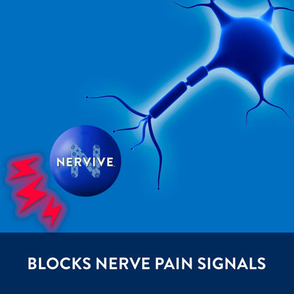 Nervive Pain Relieving Cream, Nervive Pain Relief, Max Strength Formula, Lidocaine Cream, Lidocaine Topical, Foot Pain, Leg Pain, Hand Pain Non-Greasy, 3.0z Nervive buy supplements Au