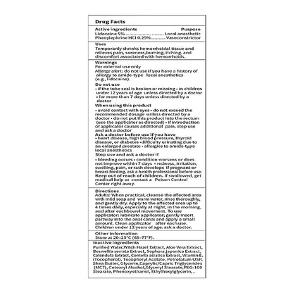 Dr. Seymour Butts Hemorrhoid Ointment – Lidocaine 5% Pain Relief for Burning, Itching & Irritation | External Hemorrhoid Care with Witch Hazel, Aloe & Botanical Support Dr. Seymour ButtsBuy Supplements Australia