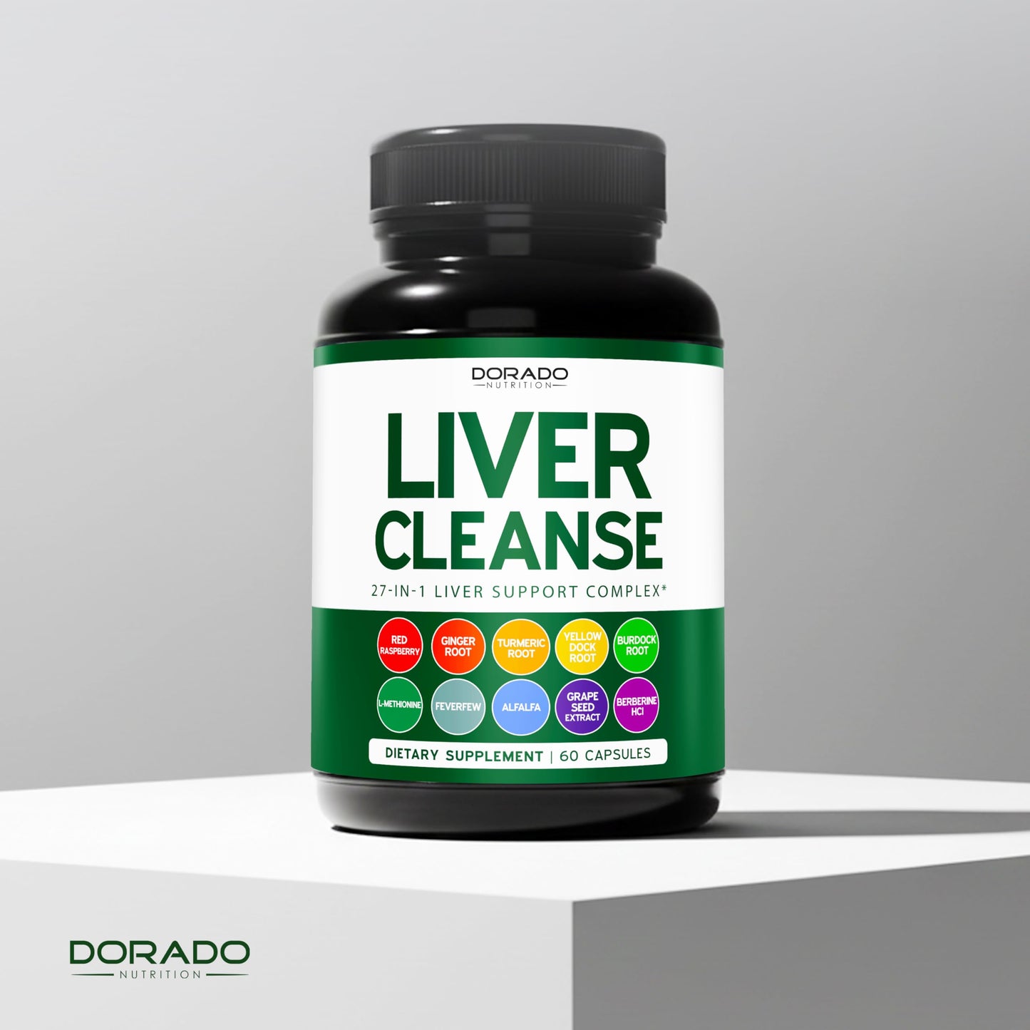 Liver Cleanse Detox & Repair (27 in 1 Formula - Milk Thistle, Dandelion Root, Turmeric, Artichoke Extract & More) - Detox Cleanse Supplement,
