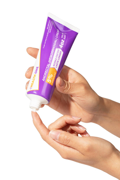 HEALTH ONE Lidocaine 5% Cream Maximum Strength Topical Anorectal Numbing Cream – 4 oz CRC Tube HEALTH ONEBuy Supplements Australia