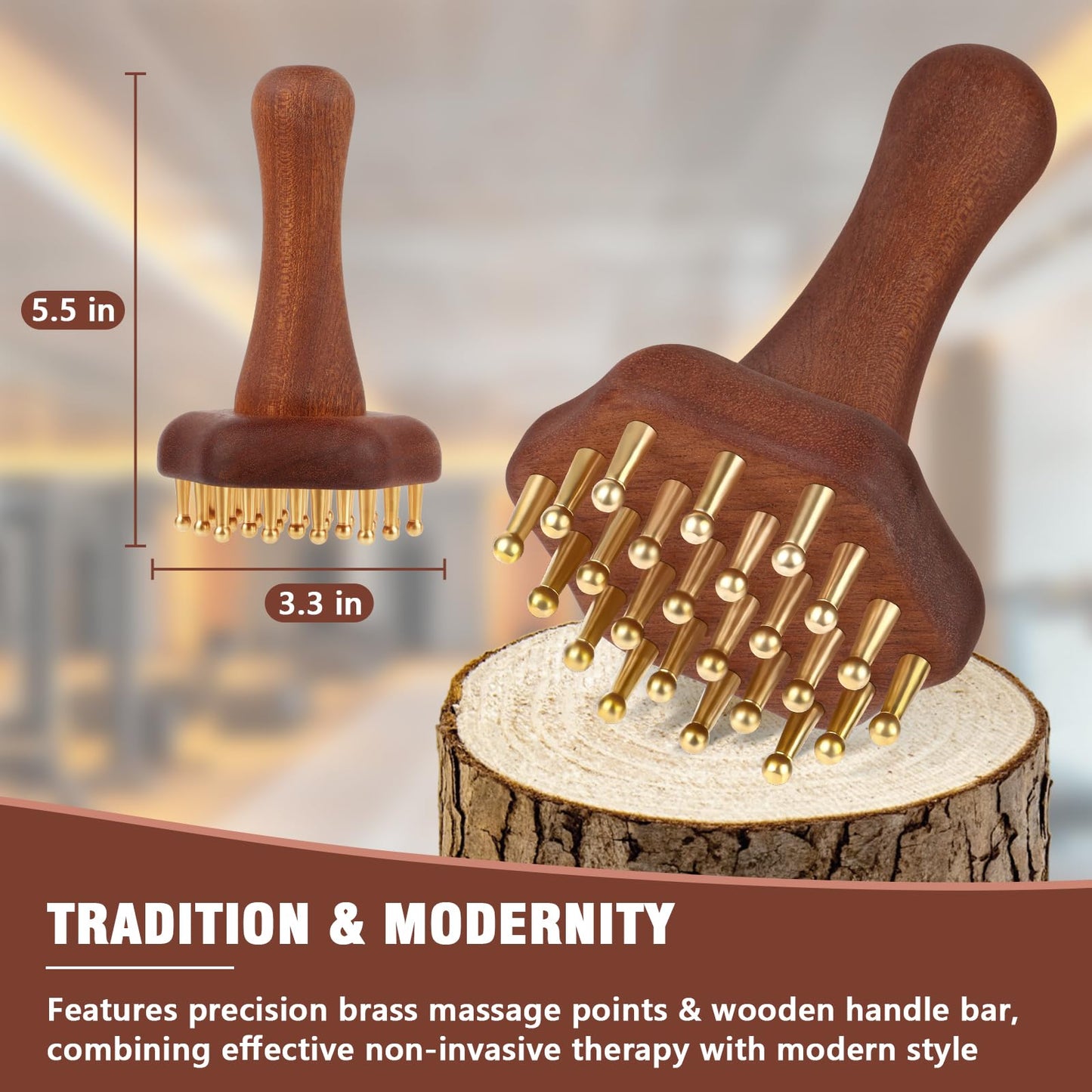 KintKita Wood Therapy Massage Tools,Lymphatic Drainage Massager Helps Reduce Cellulite for Belly Arms & Legs, Anti Cellulite Massager Body Sculpting Tools for Body Contouring & Muscle Relief KintKita buy supplements Au