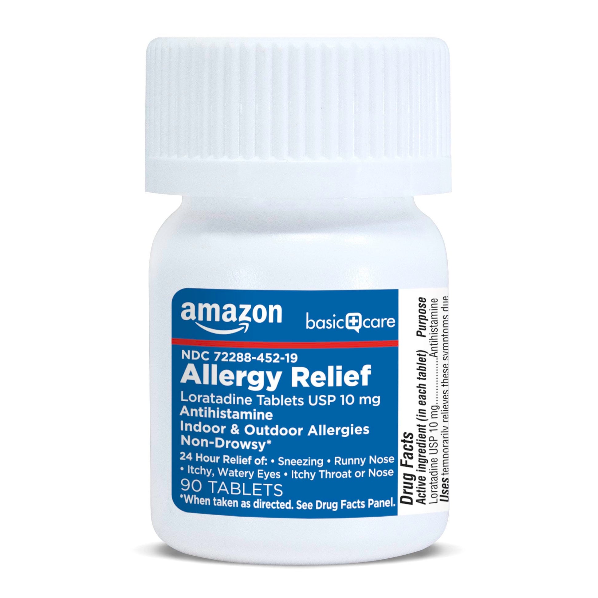 Amazon Basic Care Allergy Relief Loratadine Tablets 10 mg, 90 Count Amazon Basic Care buy supplements Au