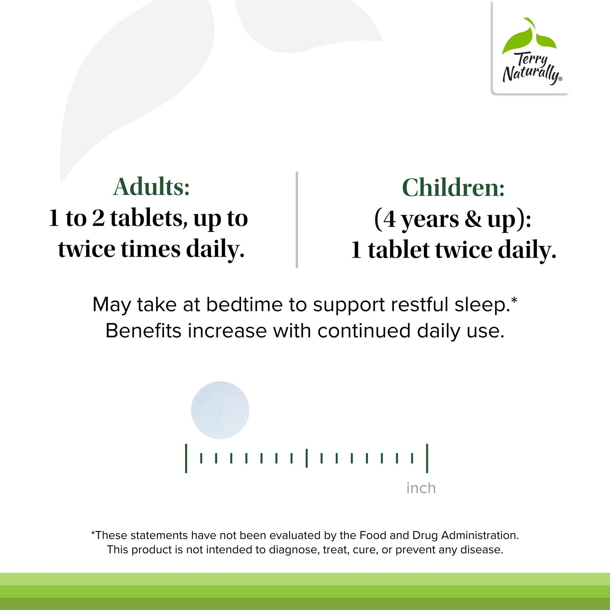 Terry Naturally AnxioCalm - 75 Tablets - Fast-Acting, Non-Drowsy, Non-Addictive Formula - Safe for Adults & Children 4+ Years - Non-GMO - 37 Servings Terry NaturallyBuy Supplements Australia
