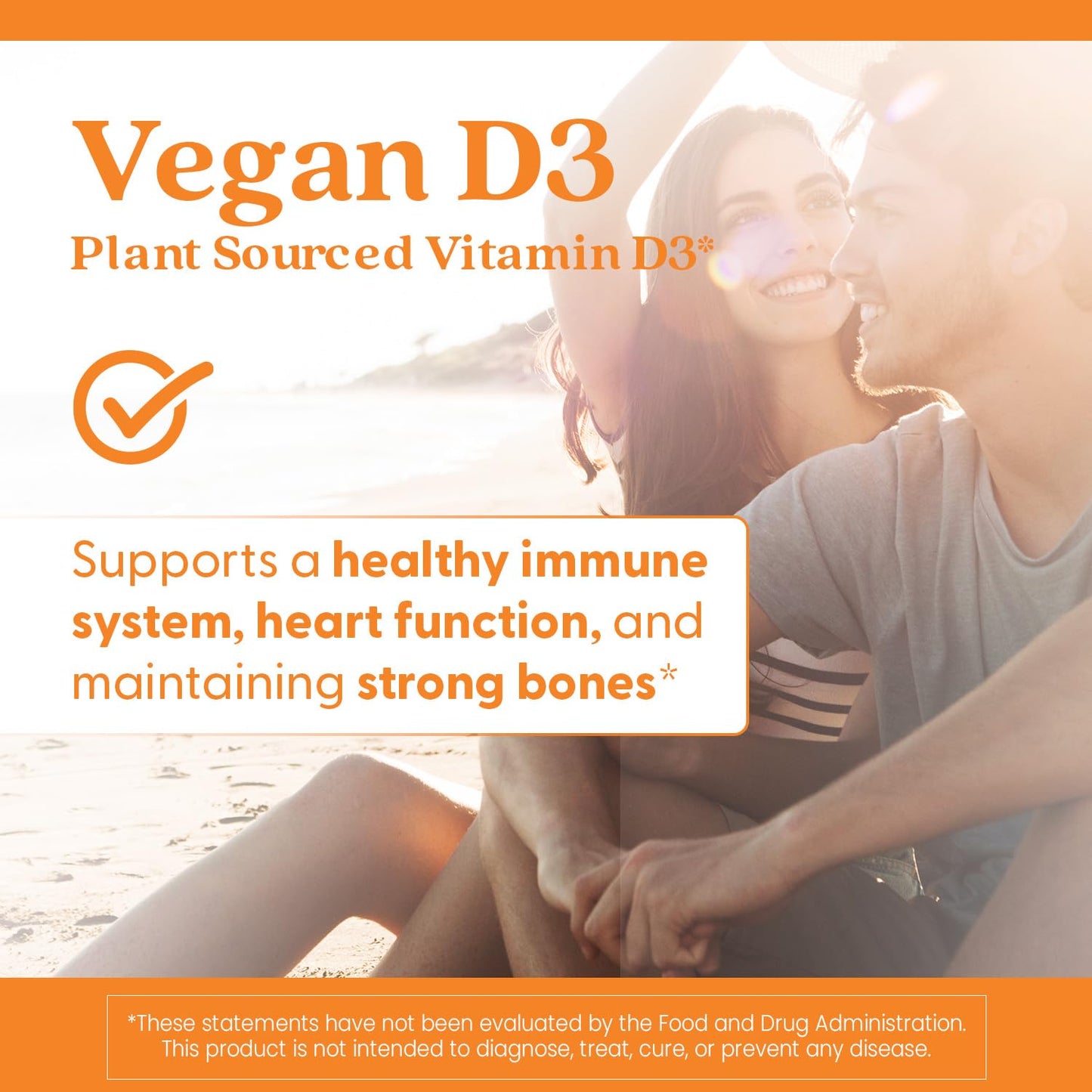 Doctors Best Vegan Vitamin D3 2500 IU Veg Caps - Vegan Vitamin D Supplement for Men & Women, Helps Support Calcium Absorption, Heart Health & Immune Support,
