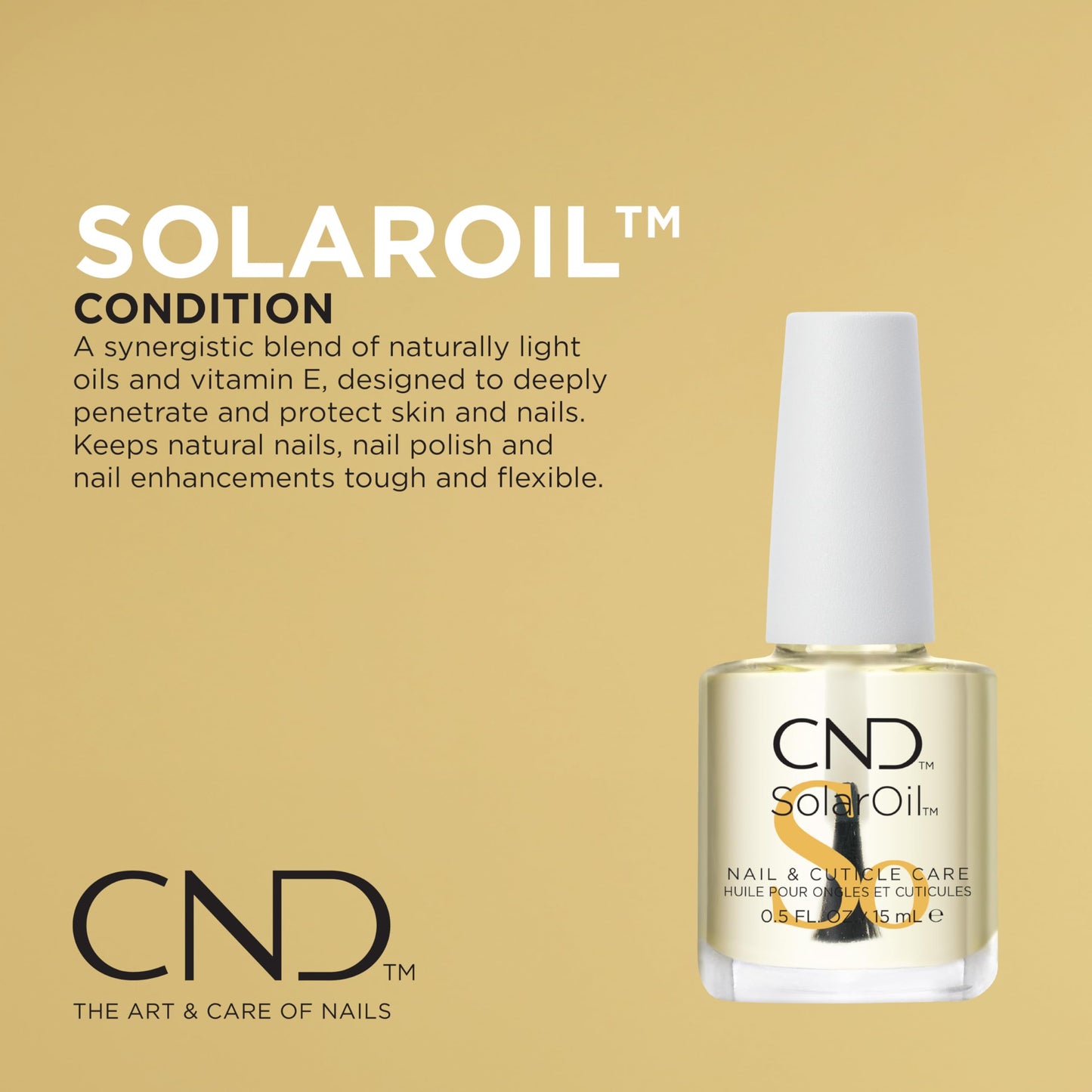 CND™ CARE.CONDITION.COAT™ KIT – Nail Strengthener, Cuticle Cream & Oil - Strengthener RXx