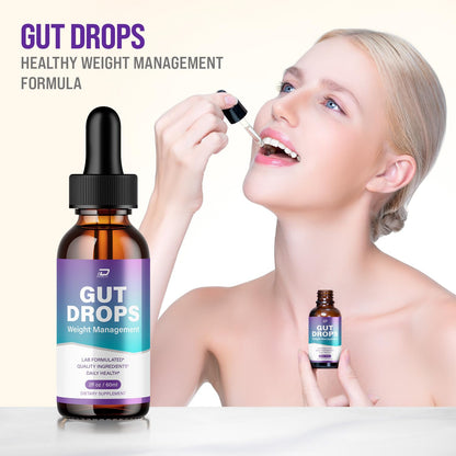 Indelo Gut Drops Healthy Formula – GutDrops All Natural Healthy Levels - Extra Strength Liquid, Reviews (3 Pack – 3 Month Supply) IndeloBuy Supplements Australia