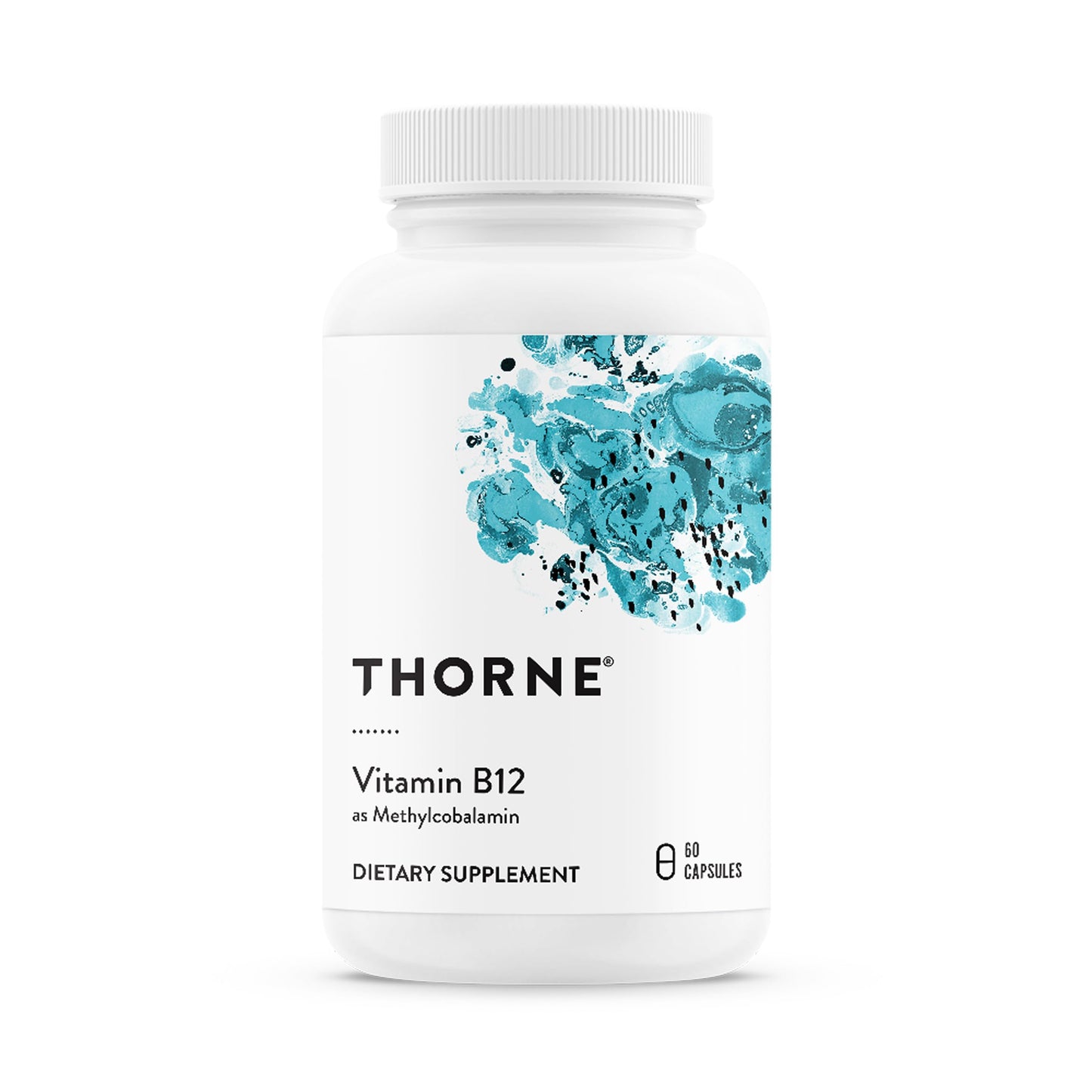 THORNE - Vitamin B12 - as Methylcobalamin - Supports Heart & Nerve Health, Blood Cell Function, Restful Sleep & Methylation* - Third-Party Certified