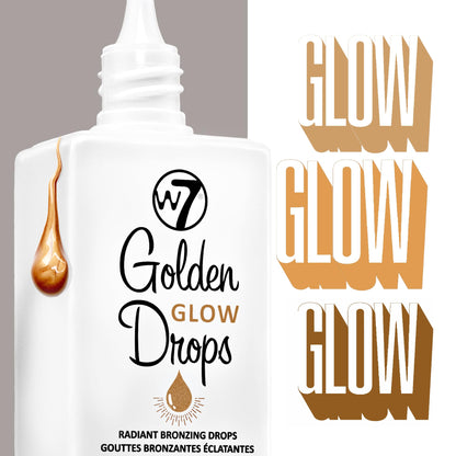 W7 Golden Glow Drops - Liquid Bronzing Drops For Flawless Skin & A Radiant Finish W7Buy Supplements Australia