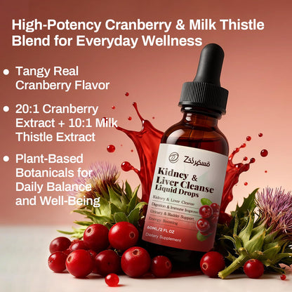 Zeolite Detox Drops for Kids & Kidney Cleanse Drops for Adults - Liquid Supplement Duo with Vitamins C B12 D3, Cranberry, Chanca Piedra, Milk Thistle & Herbal Blend - Mixed Berry & Cranberry Flavor, 6 Pavintrix buy supplements Au