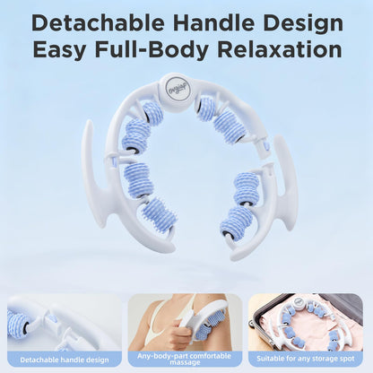 OVGIAP Cellulite Manual Massager for Legs & Thighs - Lymphatic Drainage Tool, Handheld Fascia Blaster for Deep Tissue, Body Sculpting Cellulite Remover(Blue) OVGIAP buy supplements Au