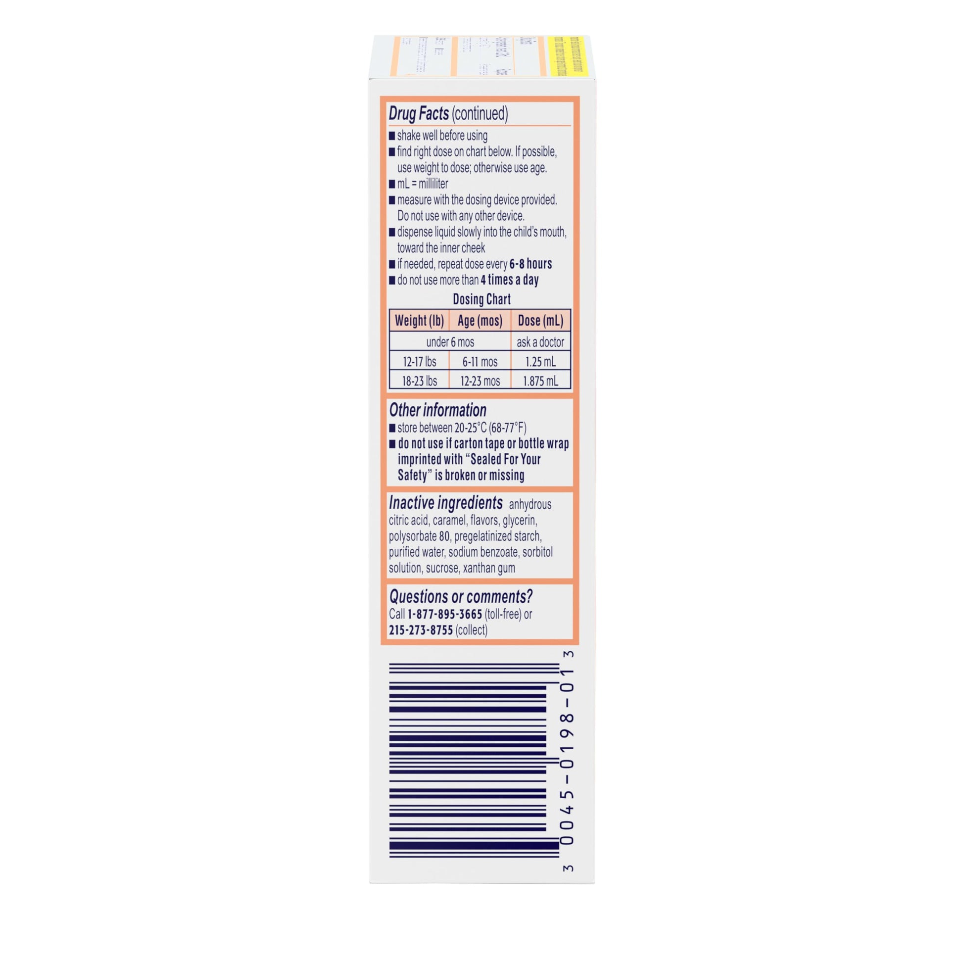 Infants’ Motrin Infant Ibuprofen Oral Suspension Concentrated Drops, NSAID Fever Reducer & Pain Reliever for Babies, Dye Free, Alcohol-Free, Berry Flavor, Includes Enclosed Syringe, 1 fl. oz Infants' Motrin buy supplements Au