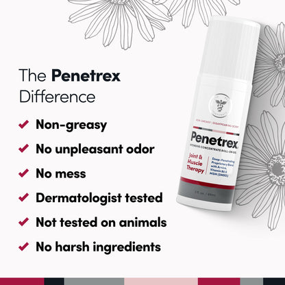 Penetrex Joint, Muscle and Nerve Support Supplement with 3 oz Joint & Muscle Therapy Roll-On Gel PenetrexBuy Supplements Australia