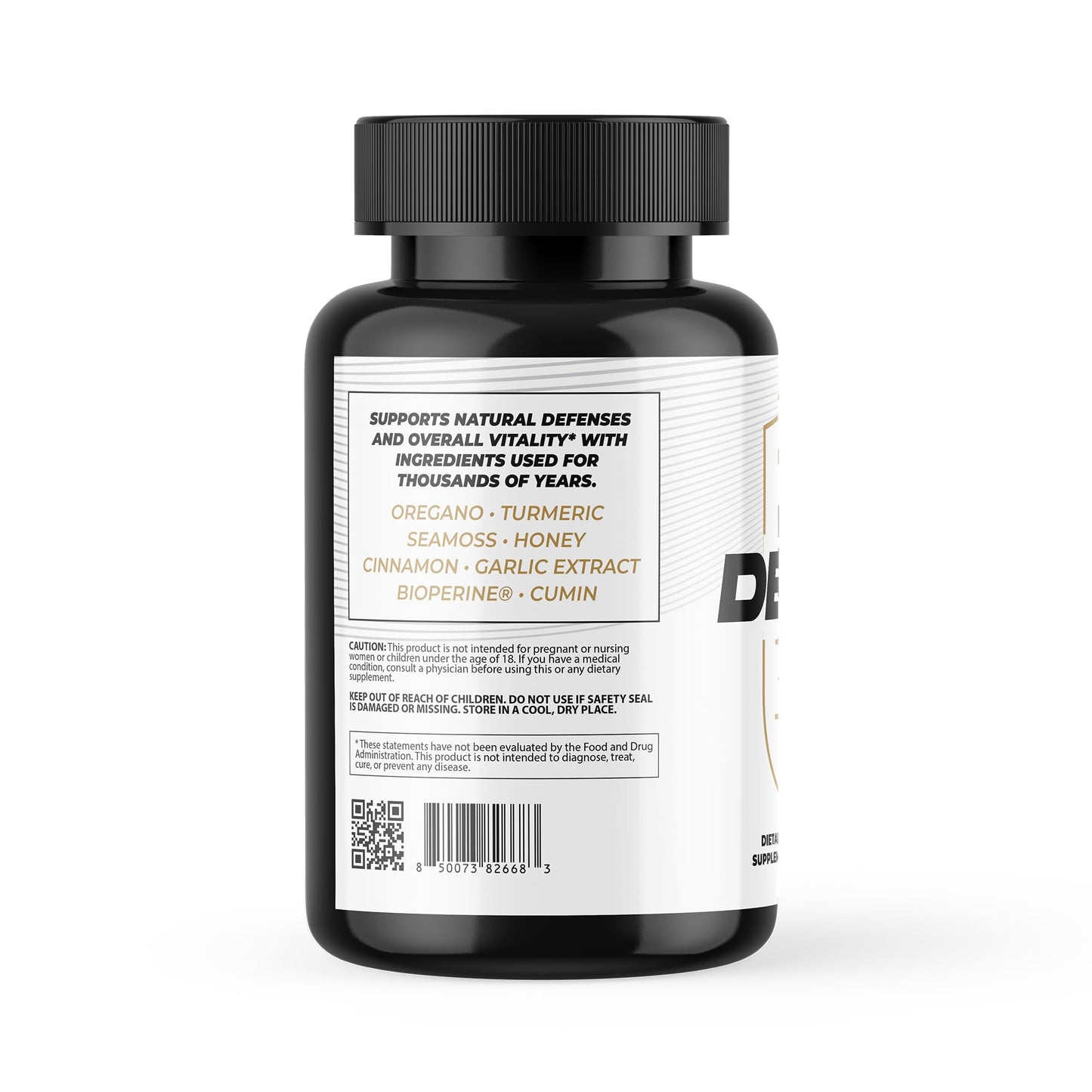 DAMN GOOD The Hodge Twins Immune Defense Supplement (60 Capsules) – Sea Moss Blend Capsules for Everyday Balance, Digestive Support, and Whole-Body Wellness with Vitamins, Minerals, and Botanicals DAMN GOODBuy Supplements Australia
