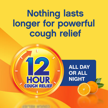 Delsym 12 Hour Cough Medicine for Adults, Powerful Relief for 12 Hours, Cough Suppressant Liquid with Extended-Release Dextromethorphan, Orange Flavor Liquid Cough Syrup, 5 Fl Oz (Pack of 1) Delsym buy supplements Au