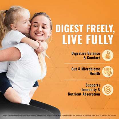Total Nutra USDA Organic Liquid Probiotic for Kids, Women & Men, Toddler Probiotic Drops with Alfalfa Prebiotic Blend + Acidophilus for Gut Health, Vegan
