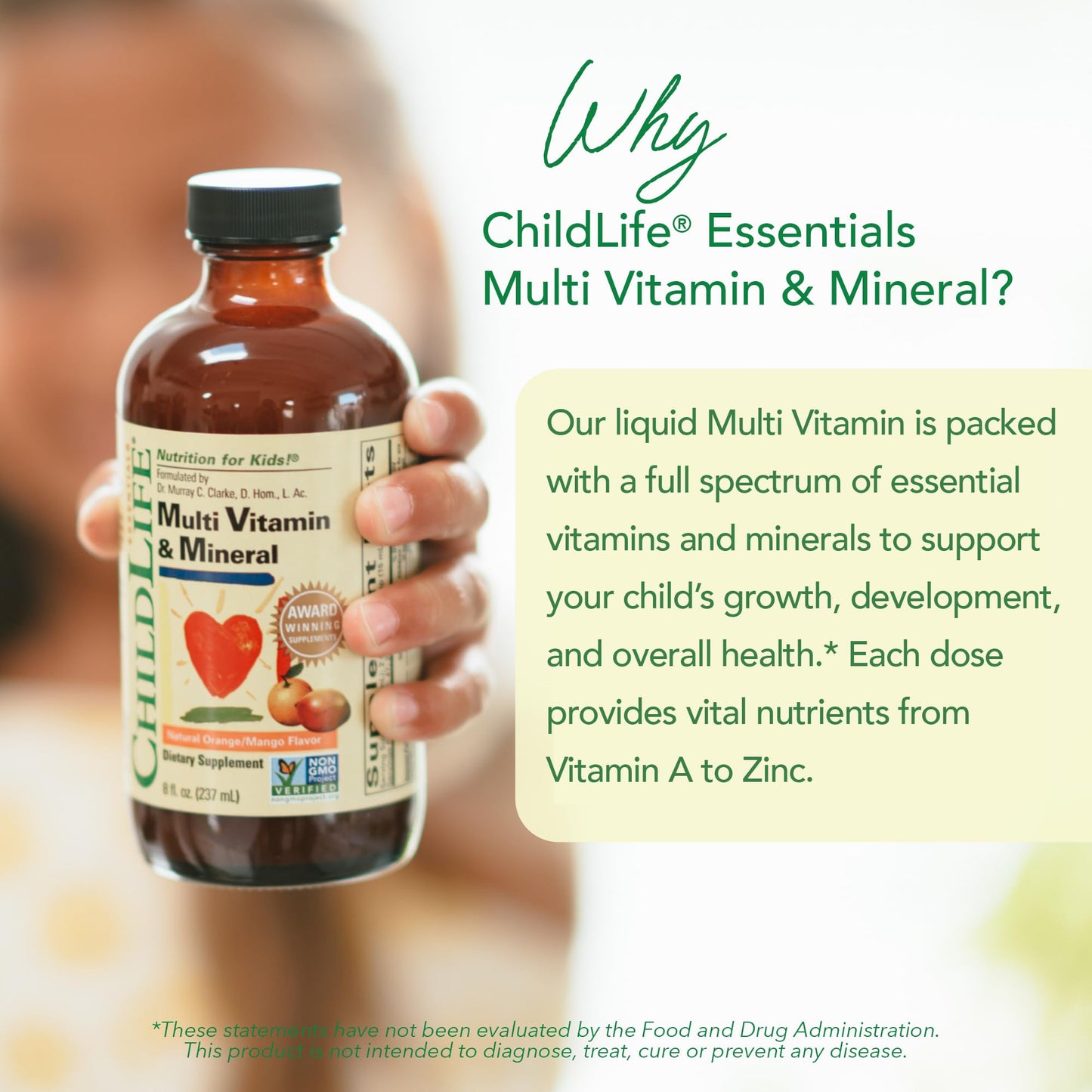CHILDLIFE ESSENTIALS Kids Multivitamin & Mineral - Kids Vitamins, Liquid Multivitamin for Kids, Toddler Multivitamins, Liquid Vitamins, Baby Multivitamin - Natural Orange & Mango, 8 Fl Oz (Pack of 2) CHILDLIFE ESSENTIALS buy supplements Au