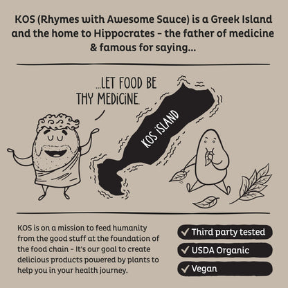 KOS Organic Coconut Milk Powder, USDA Certified Organic - 0g Sugar, MCT Plant Based Creamer for Coffee, Smoothies, Vegan, Keto, Paleo Friendly, Non-GMO, Gluten or Dairy- 12.6oz, 179 Servings KOS buy supplements Au