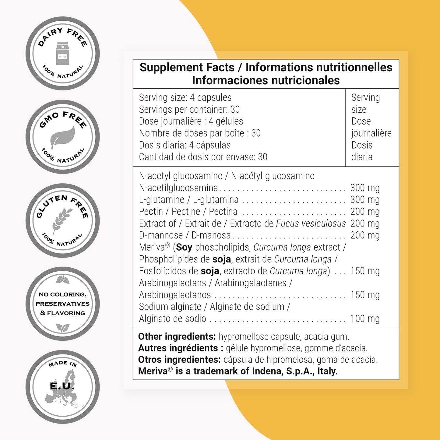 Supersmart - Lectin Flush - Lectin Blocker Shield Supplement - Digestive Support & Detox - Intolerances & Food Allergies - Intestinal Health | Non-GMO & Gluten Free - 120 Vegetarian Capsules SupersmartBuy Supplements Australia