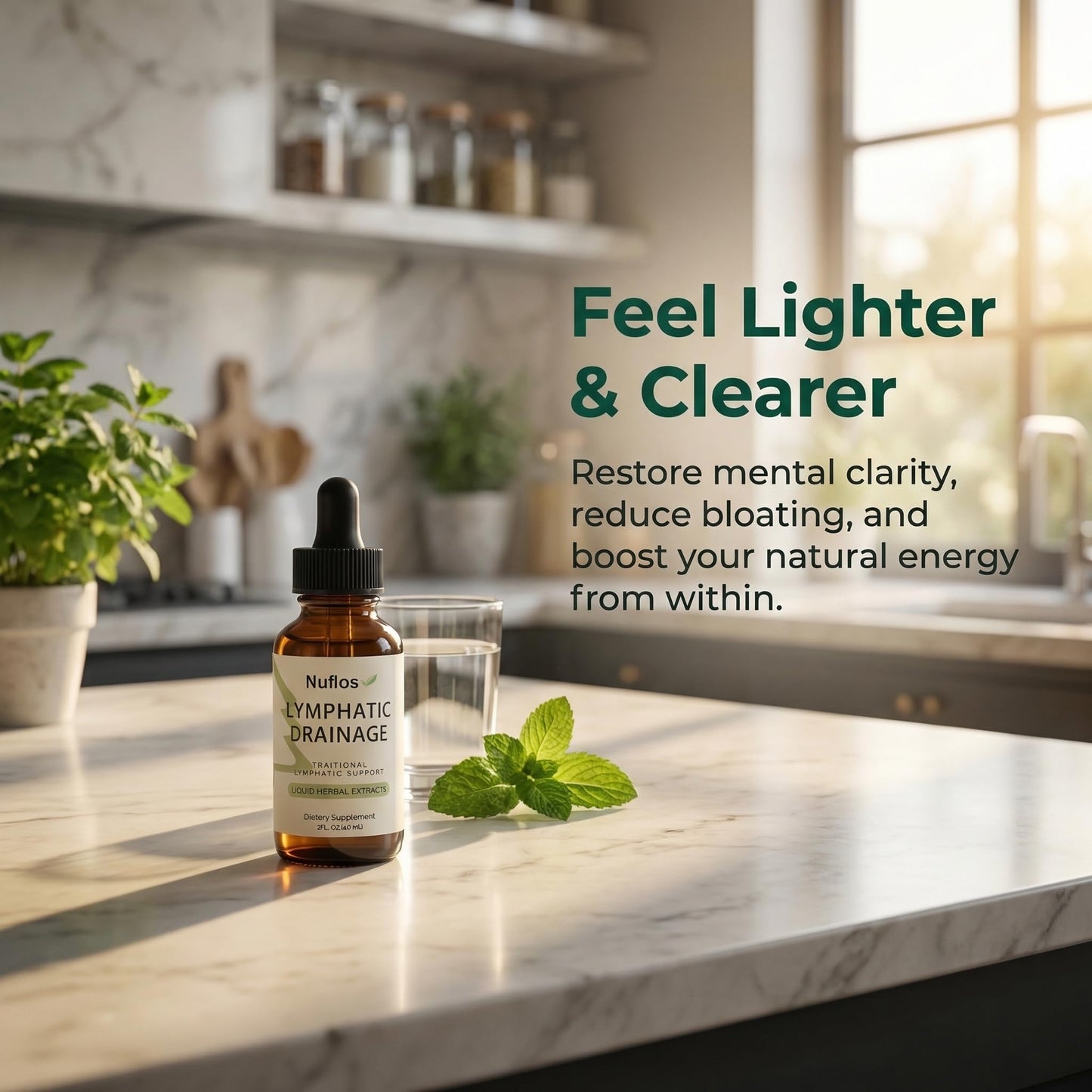 FQMUEV Nuflos Lymphatic Drainage Drops, Lymphatic Drainage Supplements, Premium 4-in-1 Herbal Blend, Daily Wellness & Overall Relief, 2 Fl. Oz (A) FQMUEV buy supplements Au
