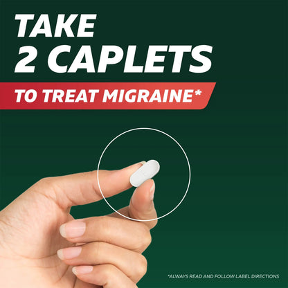 Excedrin Migraine Relief Caplets for Migraine Symptoms, Acetaminophen 250mg, Aspirin 250mg, Caffeine 65mg, Pain Reliever, 100 Count GlaxoSmithKlineBuy Supplements Australia