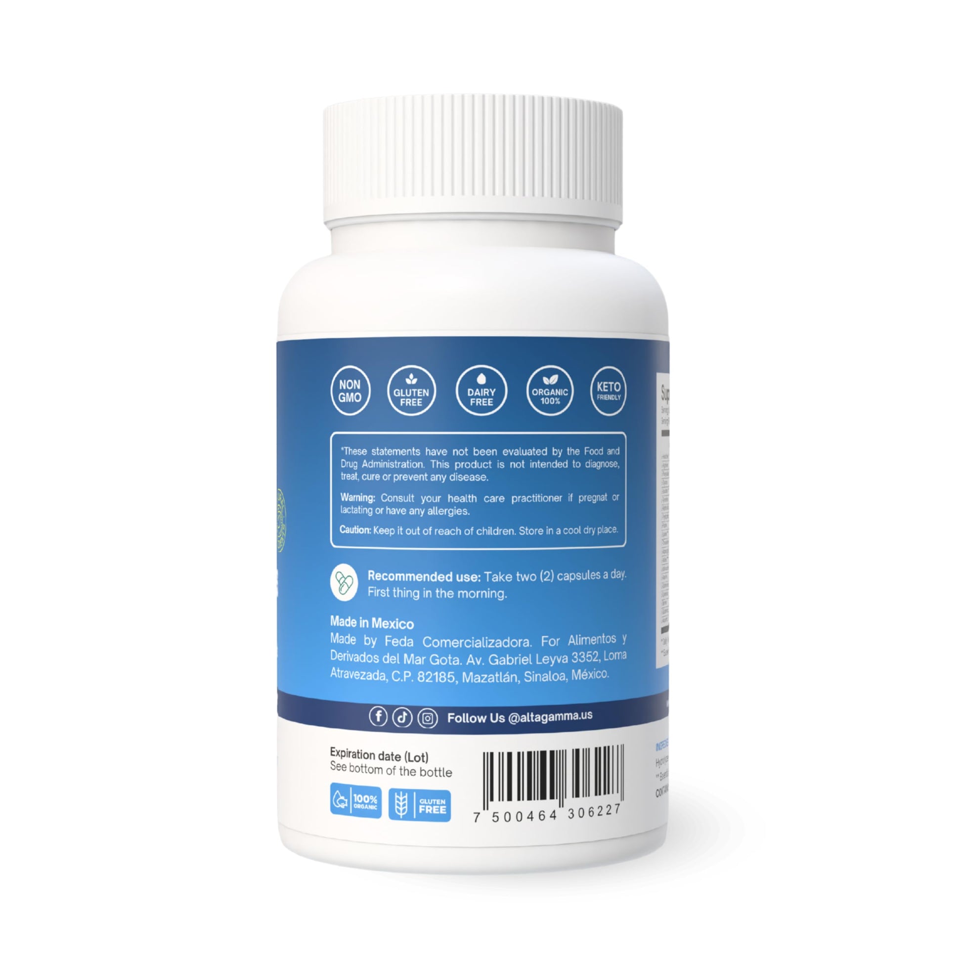 ALTAGAMMA Pure Amino Acids Complex - Protein for Pre/Post Workout, Energy & Muscle Recovery - 9 Essential Amino Acids Supplement (EAA) & BCAAs - Leucine, Lysine, L Tyrosine, L Arginine, 60 Capsules ALTAGAMMA buy supplements Au