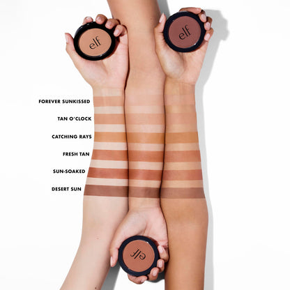e.l.f. Primer-infused Bronzer, Long-Wear, Matte, Bold, Lightweight, Blends Easily, Contours Cheeks, Forever Sun Kissed, All-Day Wear, 0.35 Oz e.l.f.Buy Supplements Australia