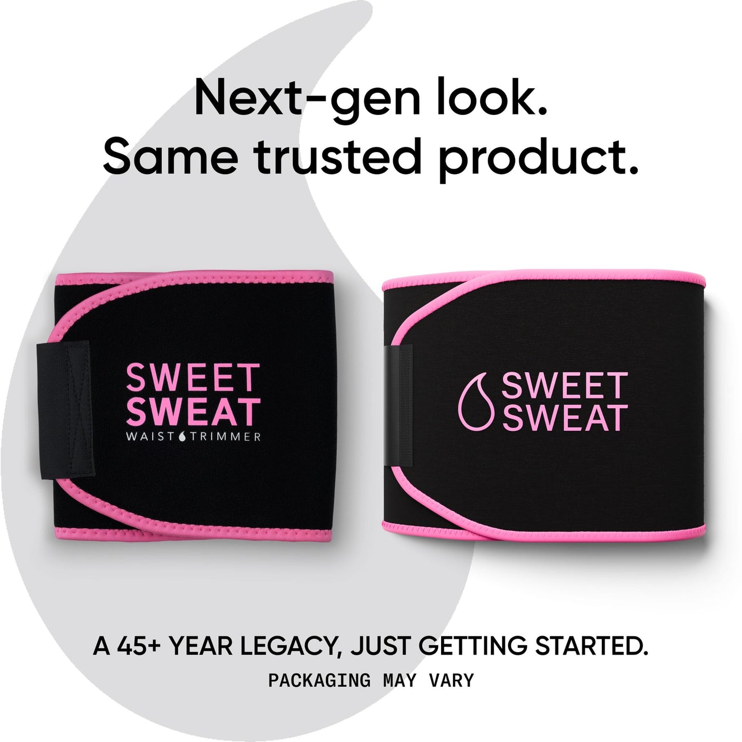 Sports Research Sweet Sweat Waist Trimmer (Core Series) - Premium Sweat Enhancing Fitness Band for Women & Men - Adjustable Fit · Latex-Free Neoprene - Pink Logo, Medium Sports Research buy supplements Au
