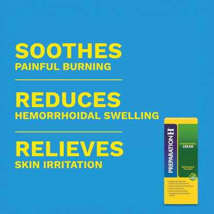 Preparation H Hemorrhoid Cream with Aloe for Multi-Symptom Relief - 1.8 Oz Tube Preparation HBuy Supplements Australia