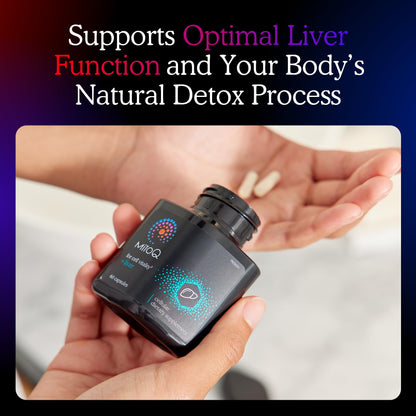 MitoQ +Liver – Advanced Liver Supplement with Highly Bioavailable Milk Thistle, Choline, Selenium Mitoquinol – Supports Metabolism, Body’s Natural Detoxification & Liver Health – 60 Capsules MitoQBuy Supplements Australia