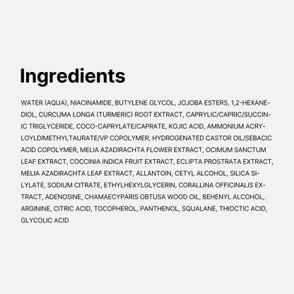 medicube Kojic Acid Turmeric Clarifying & Balancing Capsule Serum for Troubled Skin | Soothing & Brightening Facial Serum